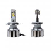 KAWELL LED Headlight Bulbs LED Headlight Conversion Kit - H4 Hi/Lo Bea...