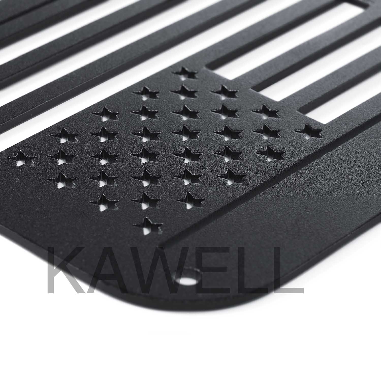 KAWELL 2 Pcs Rear Tail lamp Tail light Cover Trim Guards Protector for Jeep Wrangler Sport X Sahara Unlimited Rubicon 2007-2016 (USA Flag) 
