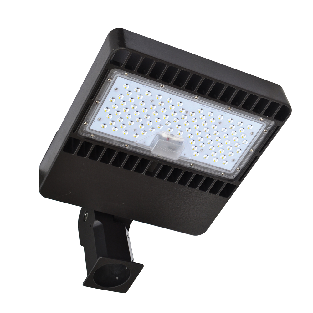 KAWELL 11000 Lumens LED Area Light – 100 Watt LED Parking Lot Light – 5000K Bright White - Replaces 650W HPS/HID – 50,000 Hours Commercial grade– Waterproof Shoebox LED (100 Watt) 