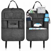 KAWELL Felt Cloth Car Seat Storage Bag Auto Front or Back Seat Organiz...